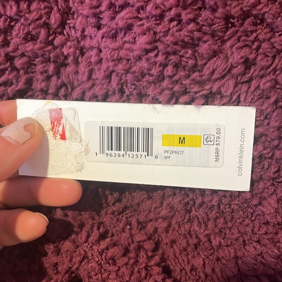 Calvin Klein Performance Fuzzy Sweat Pants NWT - Picture 2 of 4